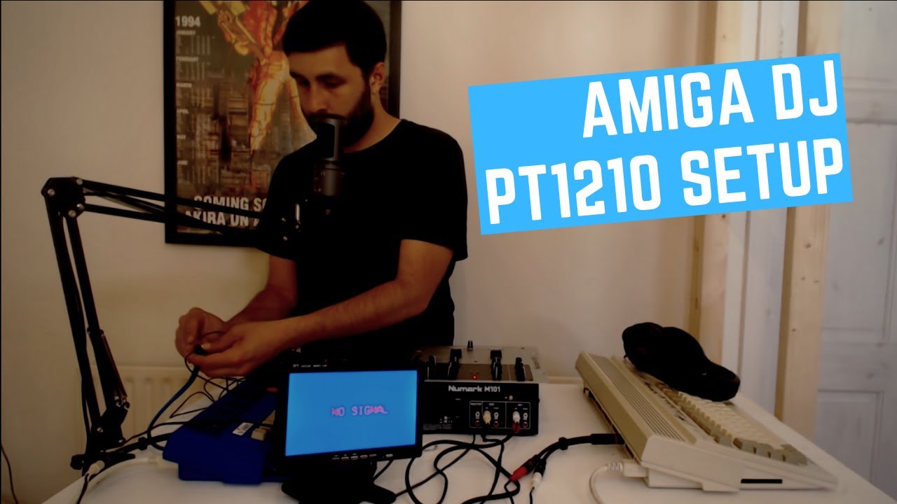Commodore Amiga DJ PT1210 Setup