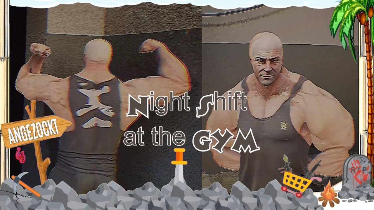 🏋🏻​​​​​​​​ Night Shift at the Gym🧹 Zu viele Steroide!!  Gameplay Test Deutsch