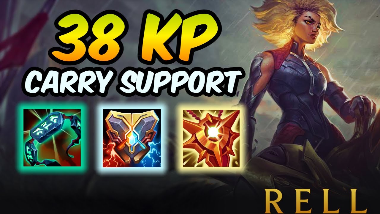 CARRY Your Support Games! 38 KP RELL -- League of Legends Season 14 Support
