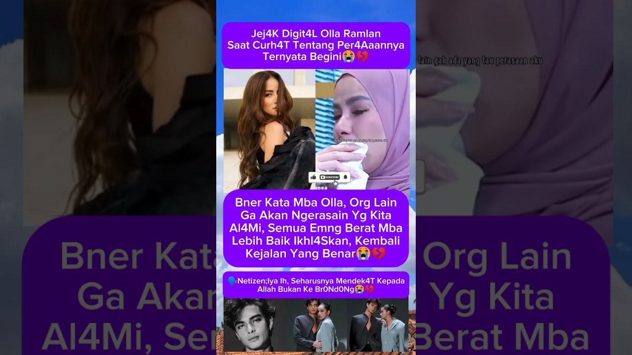 olla ramlan buka suara #ollaramlan #kabarterbaru