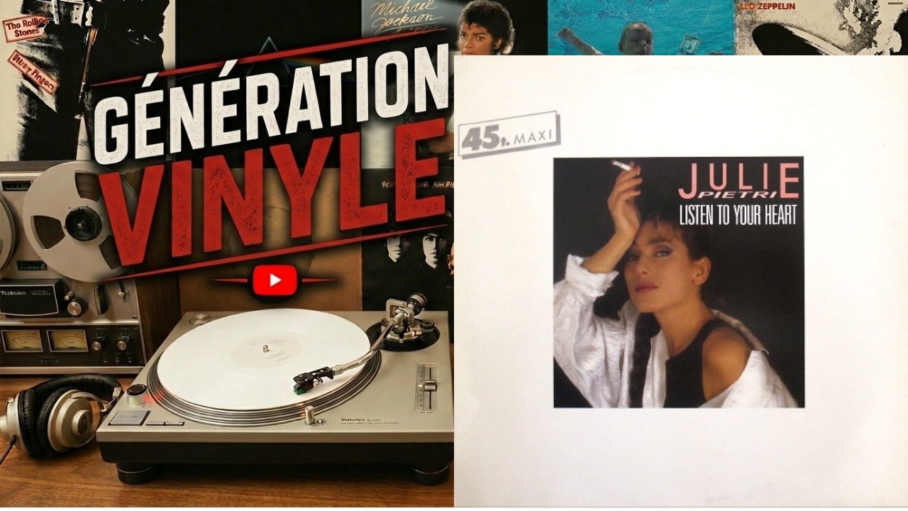 Julie Pietri - Listen To Your Heart (Eve Leve Toi Remix Club) (1986) (Maxi 45T)