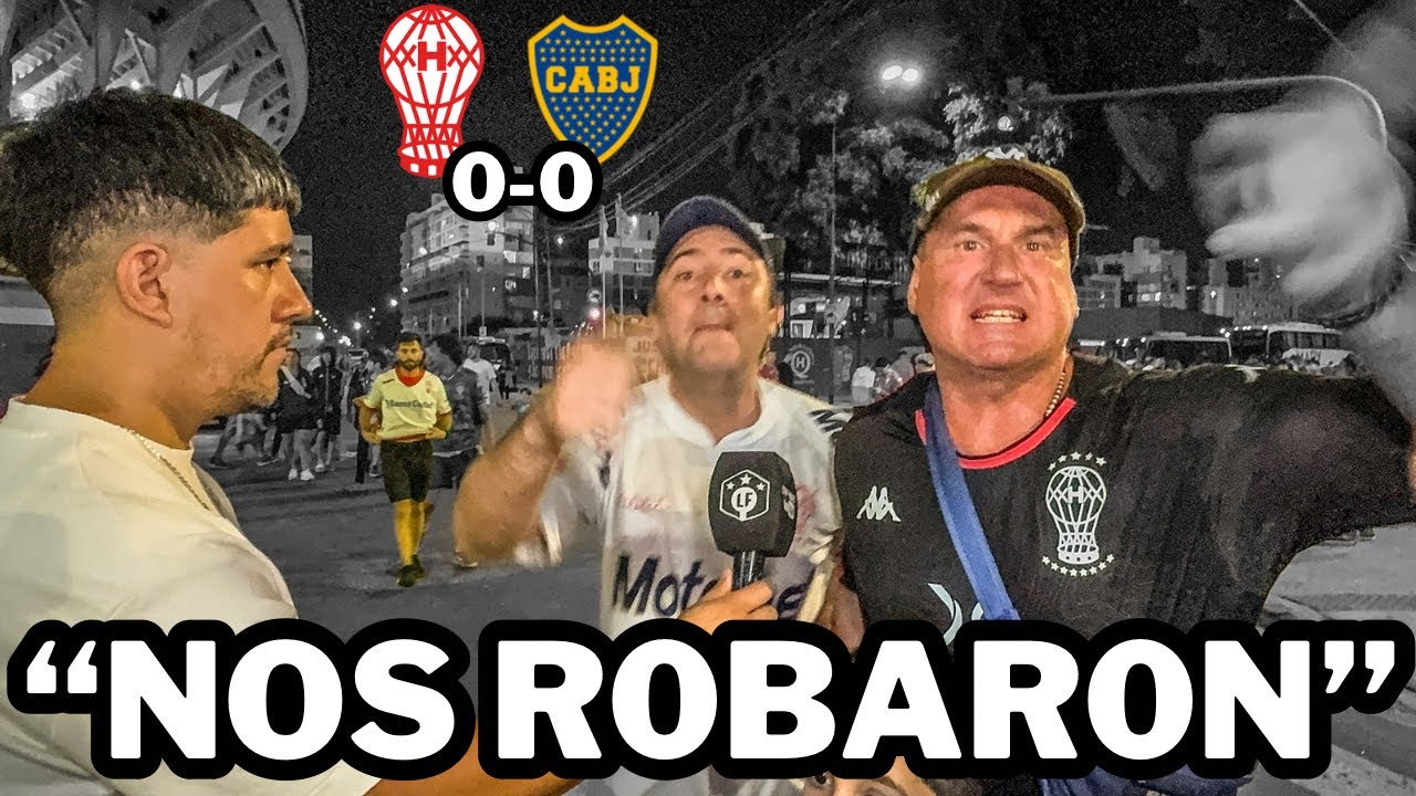 ENOJ0 Y BR0NCA | HURAC&Aacute;N 0 - 0 BOCA | REACCI&Oacute;N CON LOS HINCHAS