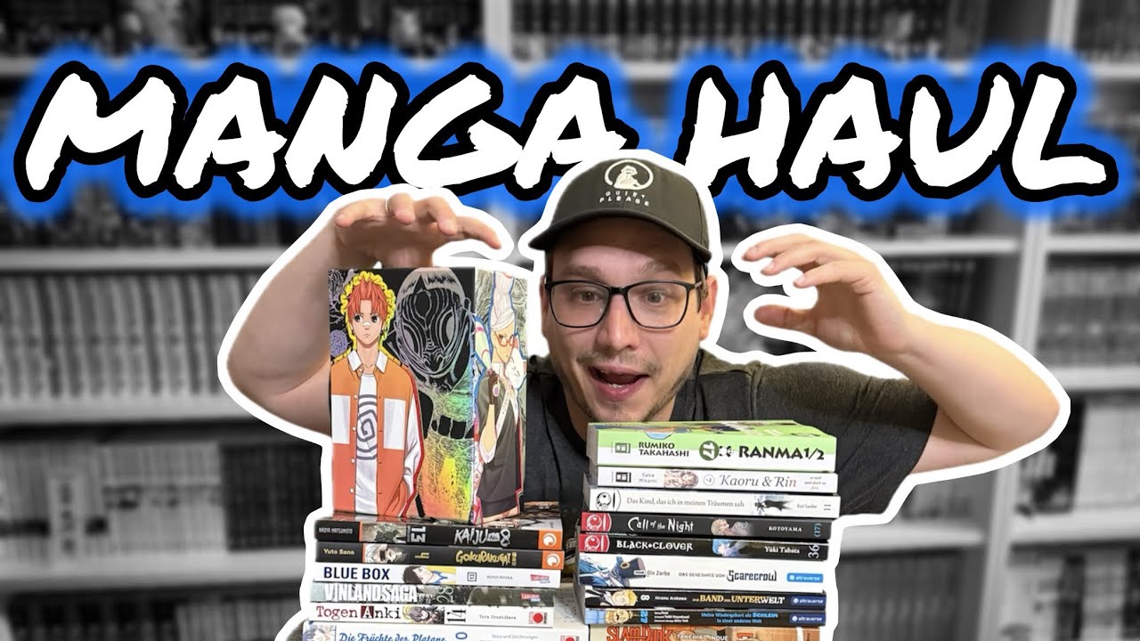 MANGA Haul - 22 geile Bände ziehen ein inkl. Schuber