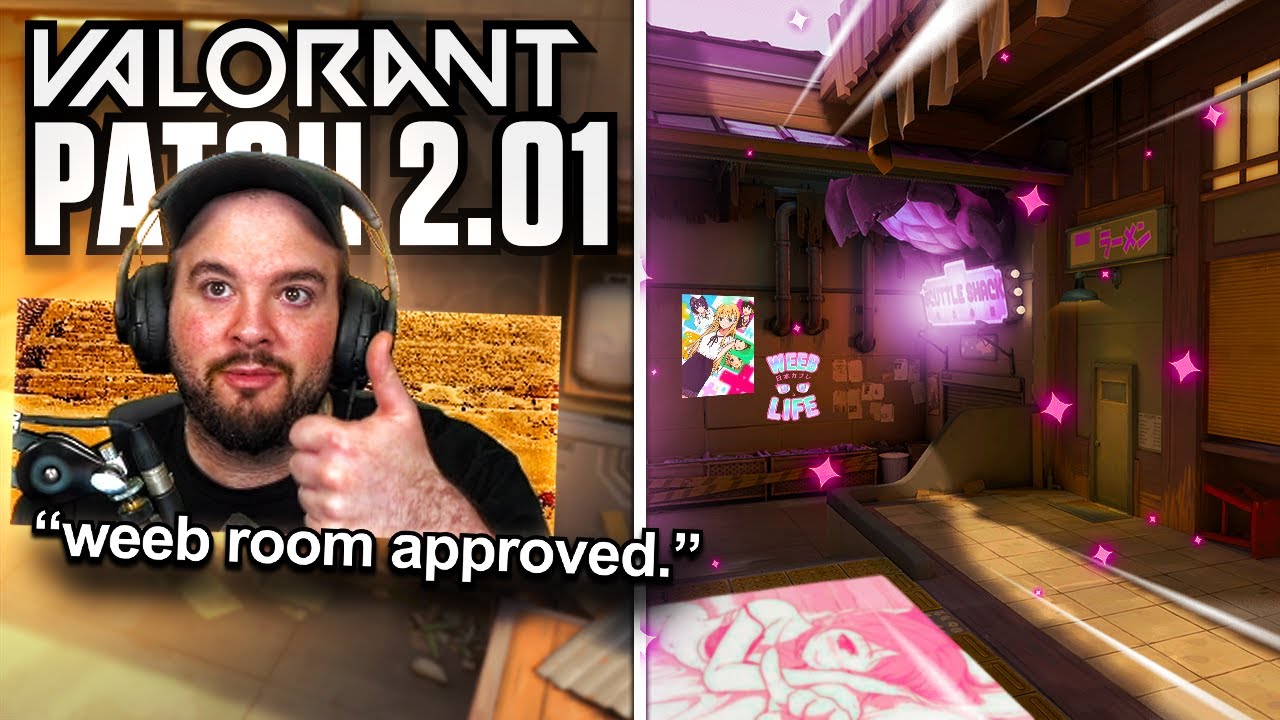 HUGE SPLIT REWORK! THE WEEB ROOM IS GONE?! | Hiko Reacts to Valorant Patch 2.01