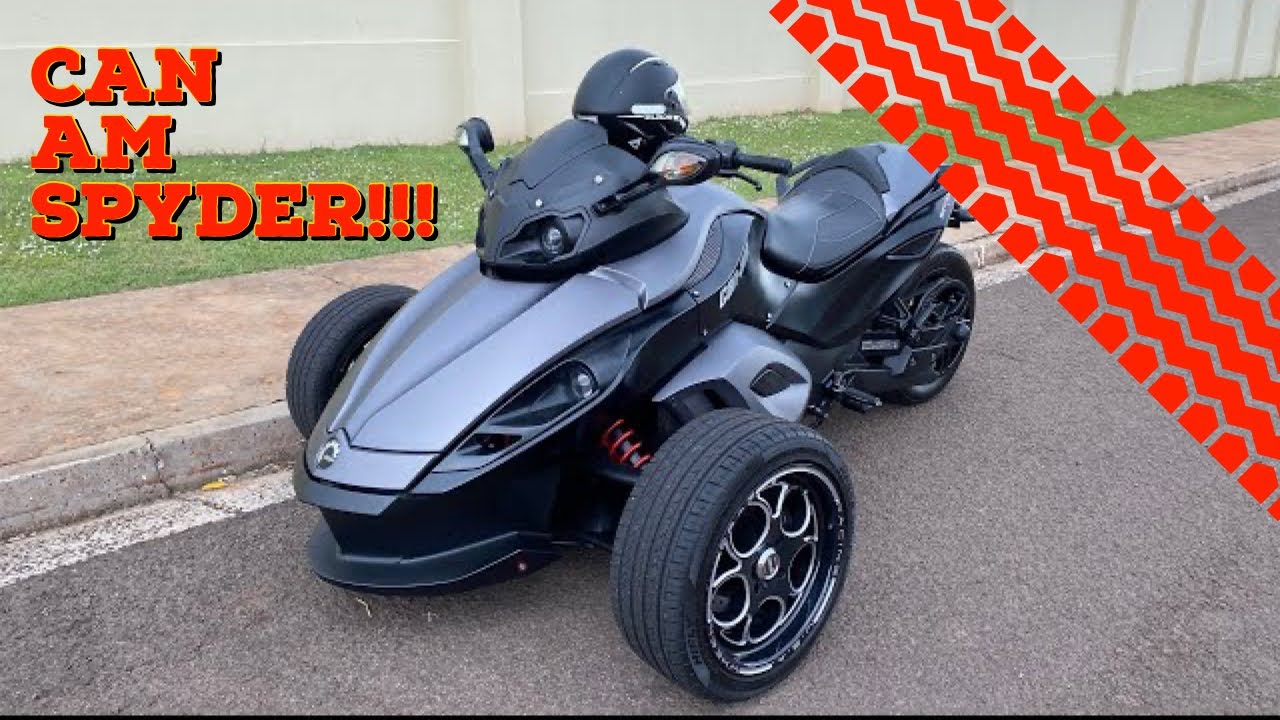 CONHEÇA MEU CAN-AM SPYDER, TODOS OS DETALHES!!!