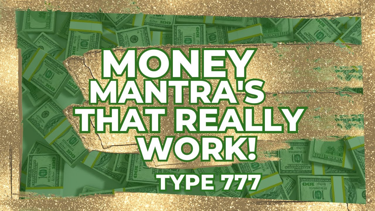 Say This Money Chant Now! Money Mantras That Really Work!