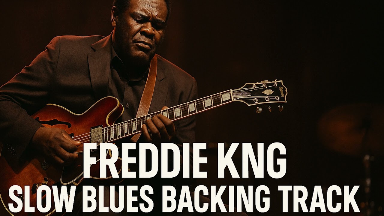 Freddie King Style Slow Blues Backing Track | Texas Blues Jam