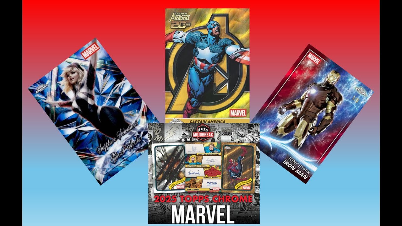 First Pull from Marvel Chrome Topps! A Sticks and Spirits experience