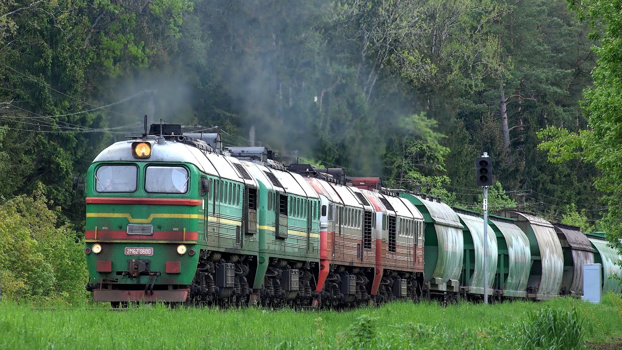 Двойная тяга 2М62К-0600 и 2М62К-0565 / Double power 2M62K-0600 and 2M62K-0565