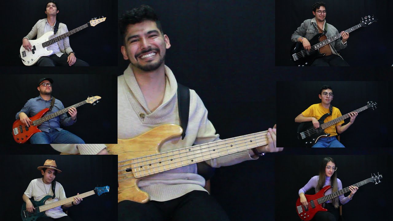 For Once In My Life - Stevie Wonder (7 Bajistas)