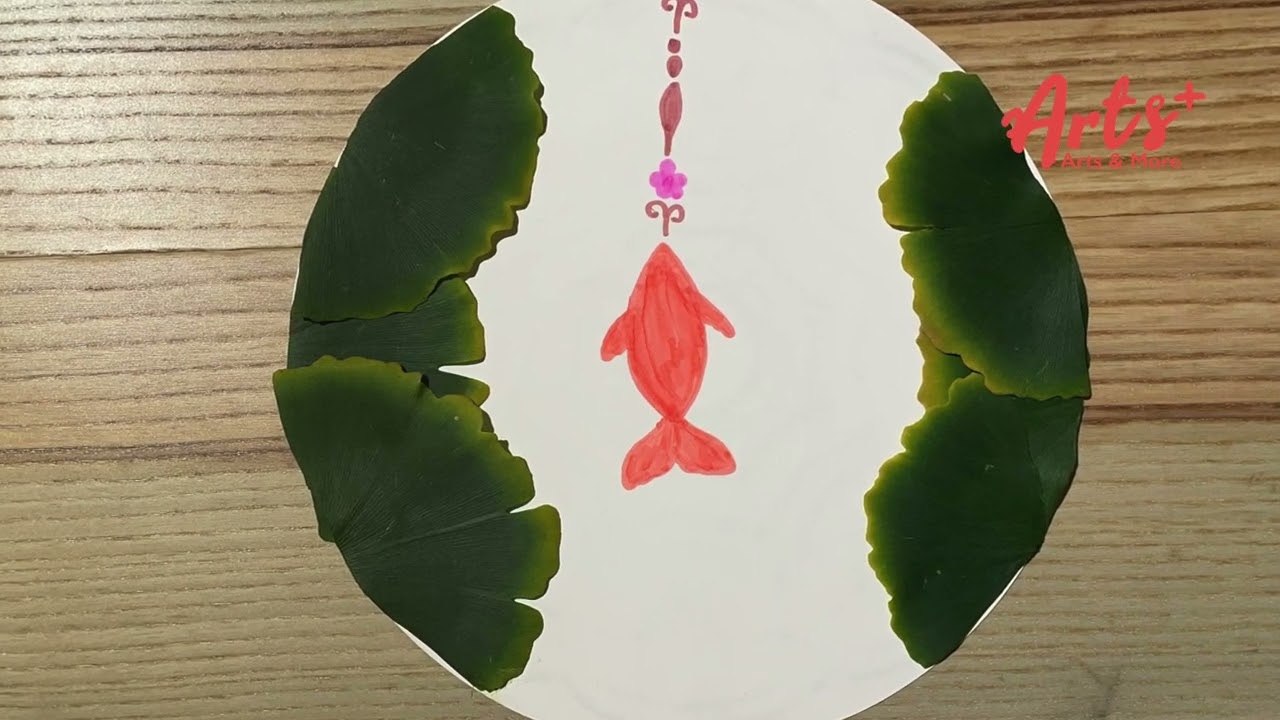 秋天好美，用树叶画首诗～Arts&More诗词基础班小朋友作品欣赏
