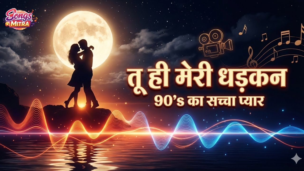 Tu Hi Meri Dhadkan | 90’s Bollywood Romantic Song | Hindi Love Song | #SongsMitra