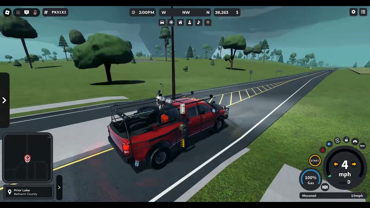 Riding in my new vehicle! (Sorry for the Horrible Quality) and with my friend Alex!