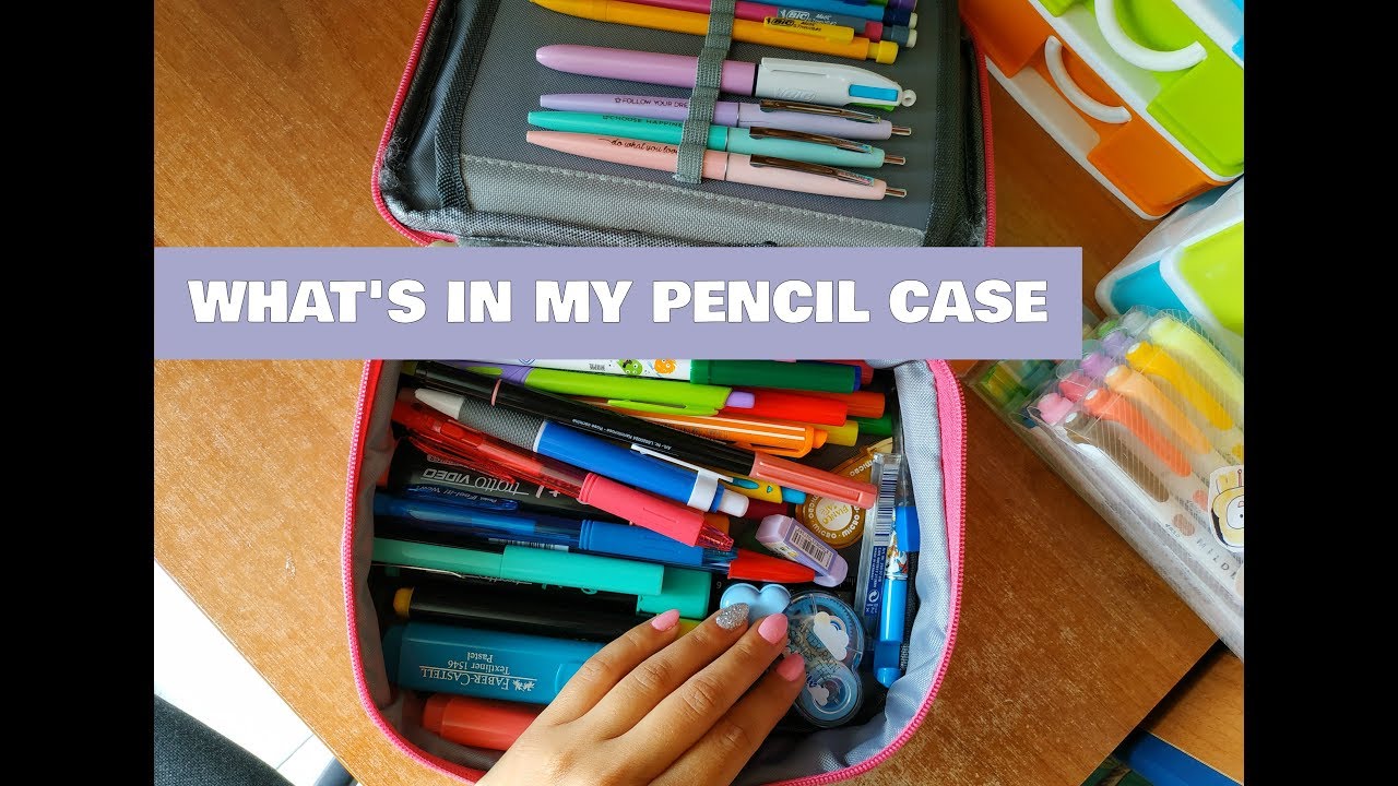 WHAT'S IN MY PENCIL CASE|2.0
