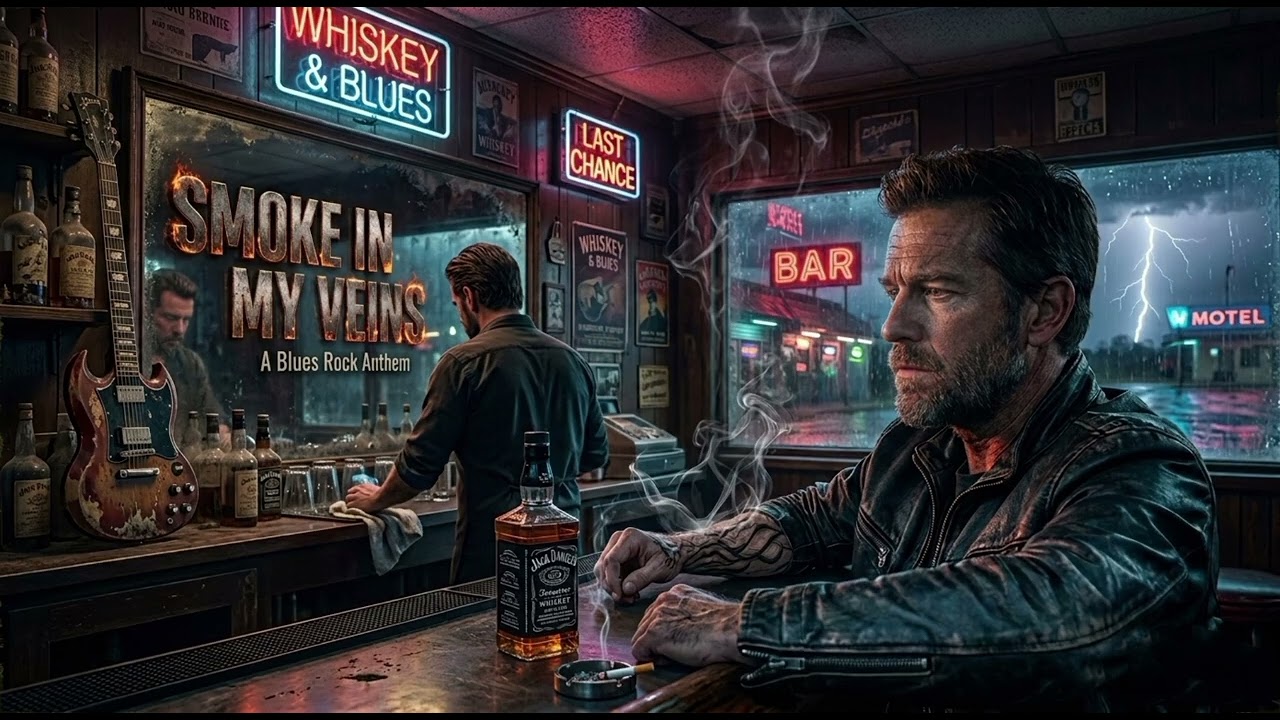 Smoke in My Veins | Powerful Blues Rock Anthem 2026 🔥 (Official Music Video)