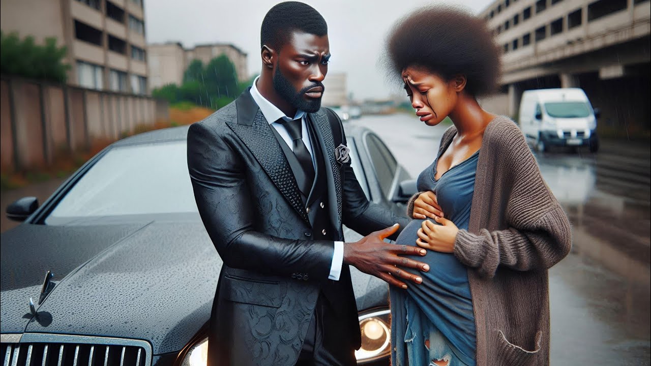Billionaire CEO stopped his Car to help a POOR PREGNANT woman and this happened #tales