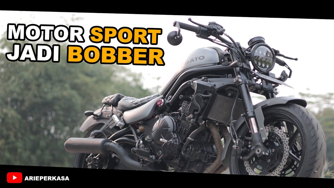 ER6 dimodif jadi bobber