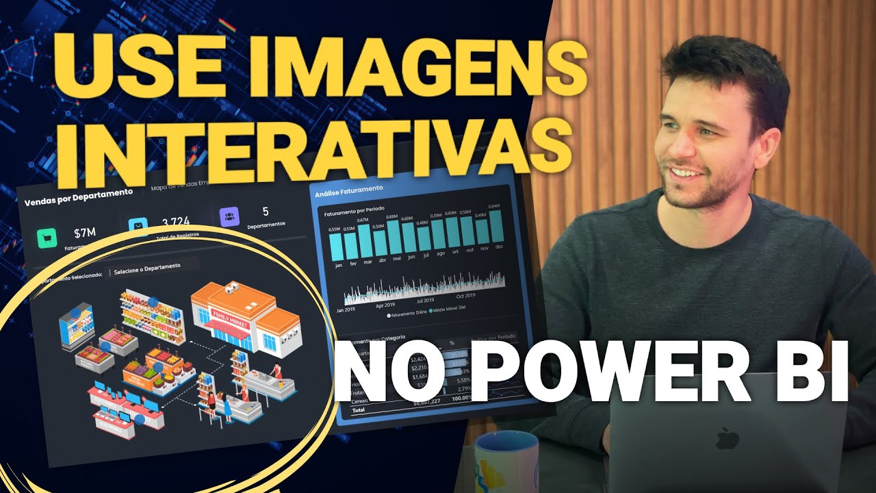 Como usar uma imagem como um visual interativo no Power BI (Passo a Passo)