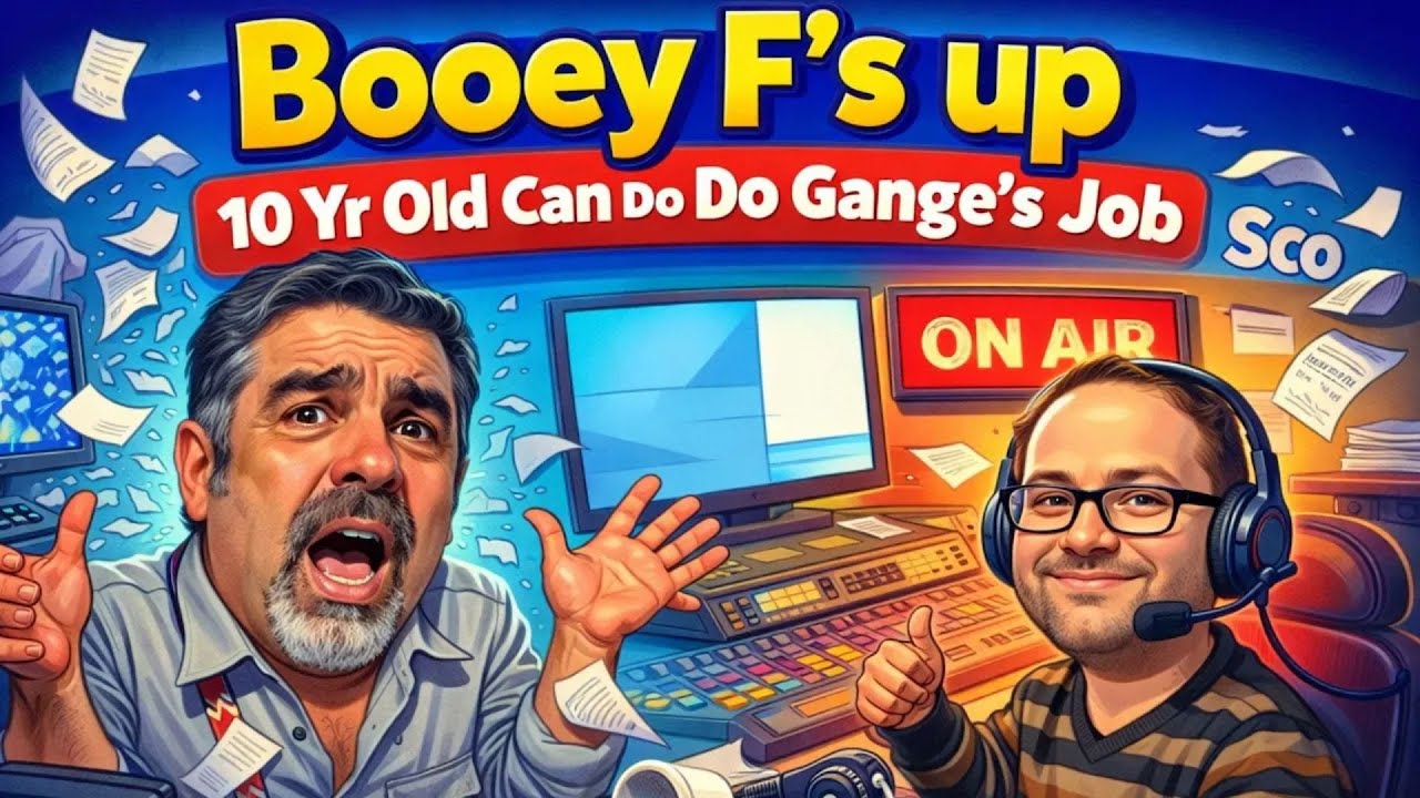 Booey F's up 10 Yr Old Can Do Gange's Job Sco Howard Stern Show