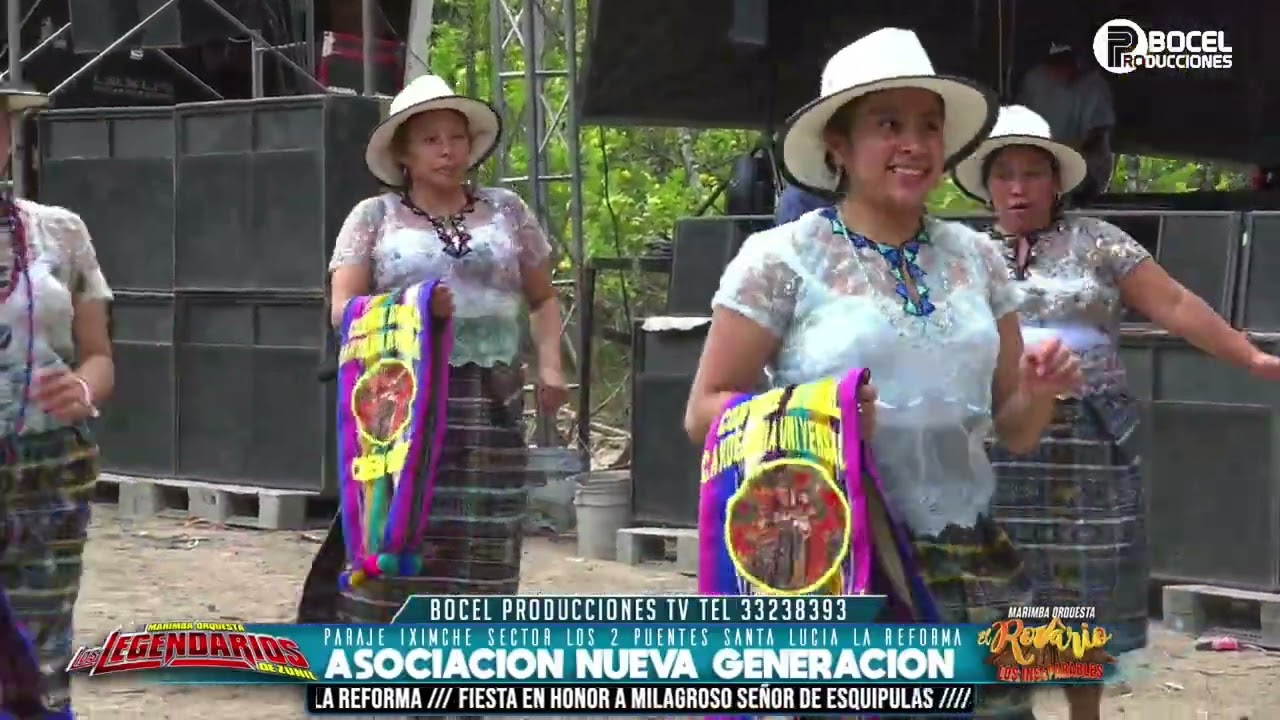 MARIMBA ORQUESTA LOS LEGENDARIOS DE ZUNIL DESDE SECTOR LOS DOS PUENTES SANTA LUCIA LA REFORMA 01