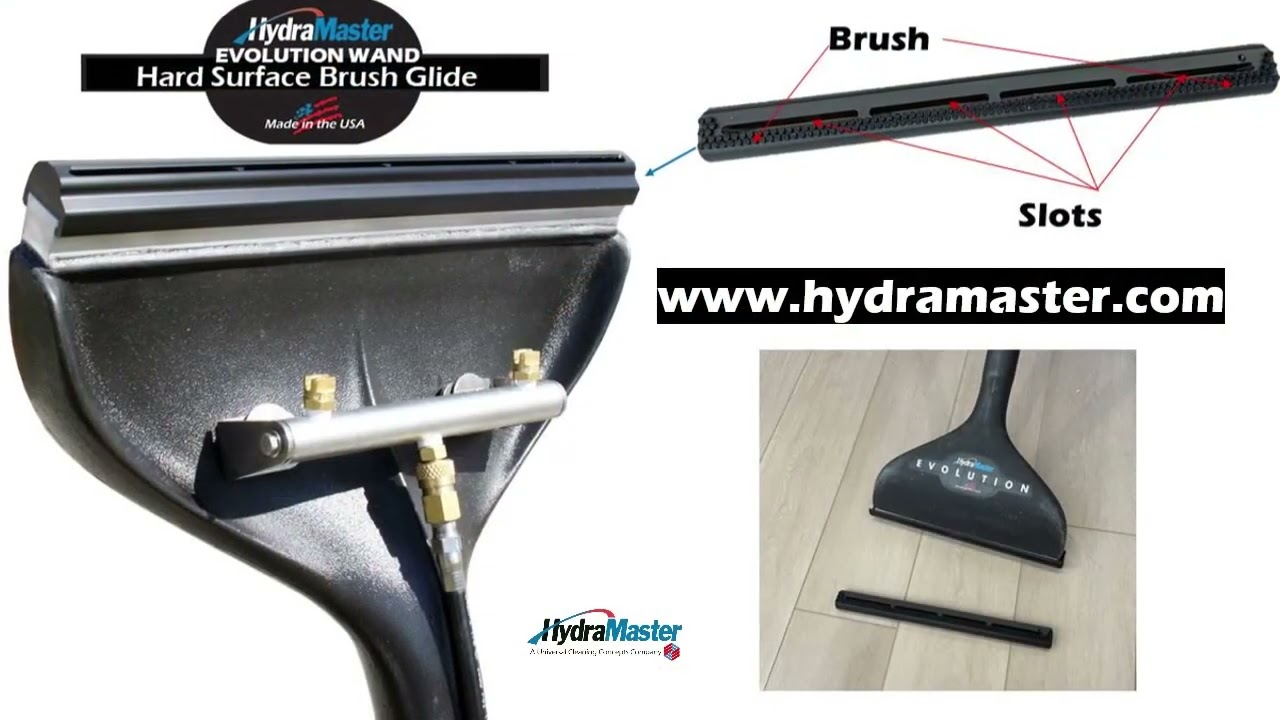 Evolution Wand Hard Surface Brush Glide Product Info Video