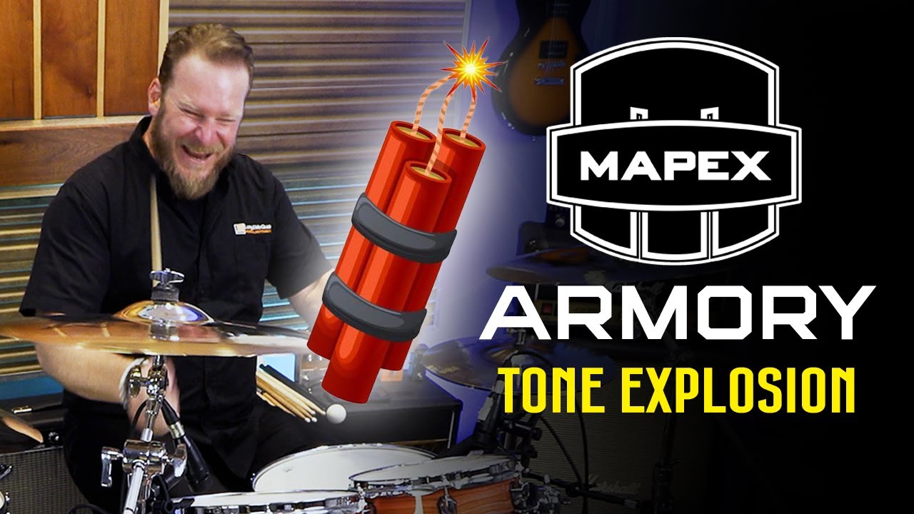 Tones For Days! 👀  The Mapex Limited Edition Armory 6-Piece Shell Pack 🥁⚡