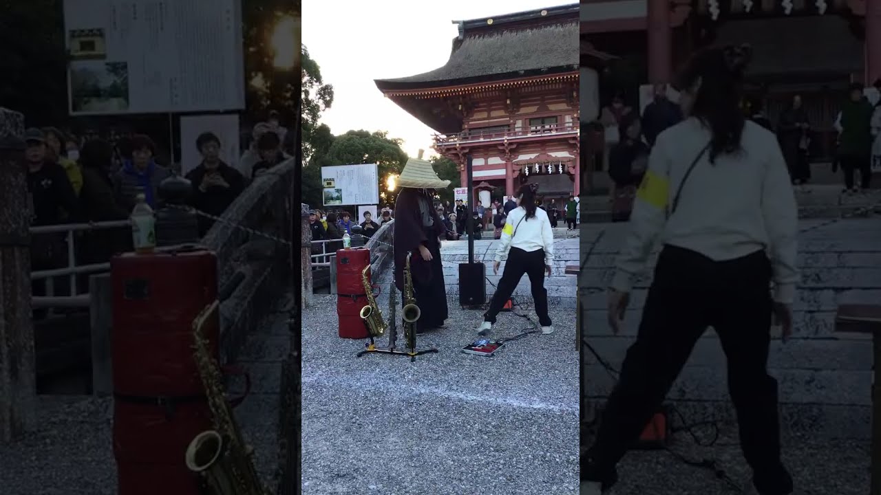 サックス侍 津島神社ライブ！