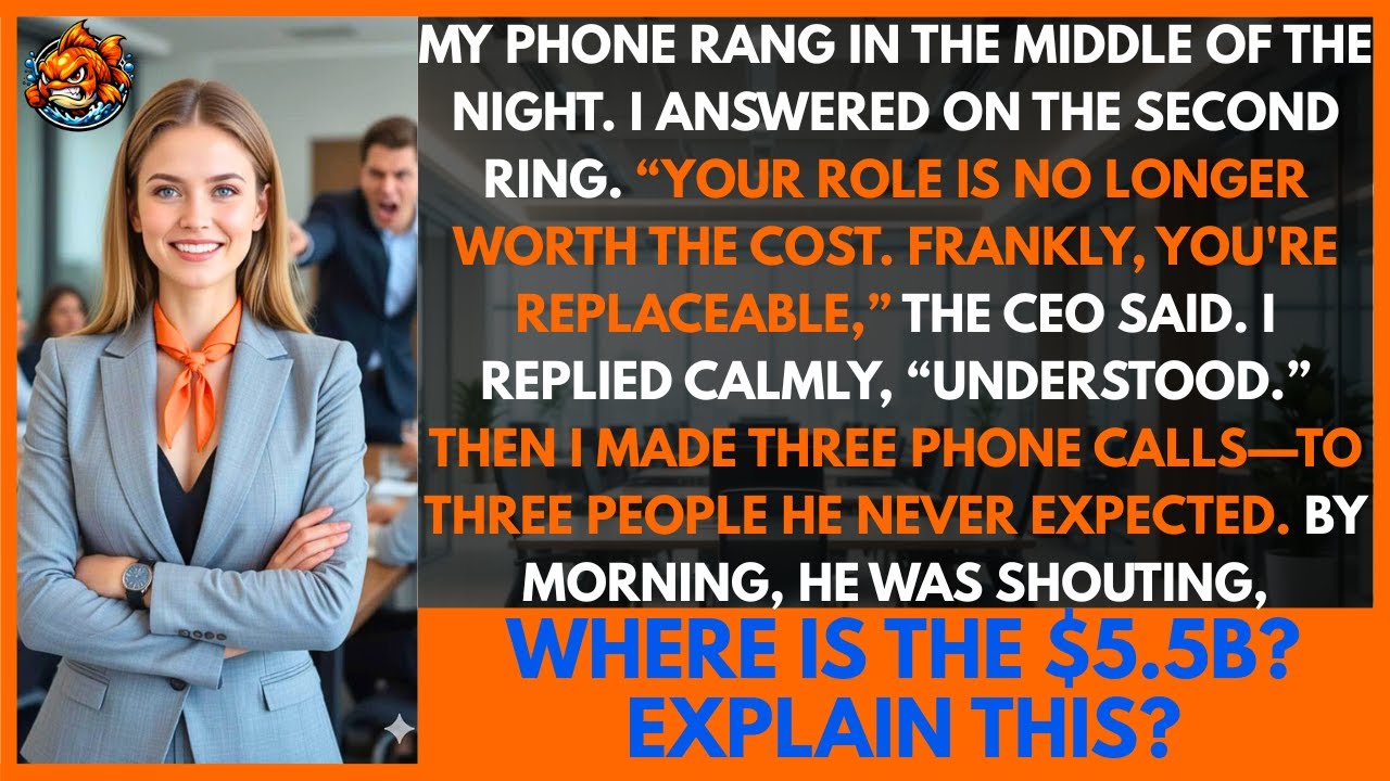 I Nodded “Understood”… Then Sold 3 Factories Worth $5.5B After the Boss Fired Me at 1:15 AM
