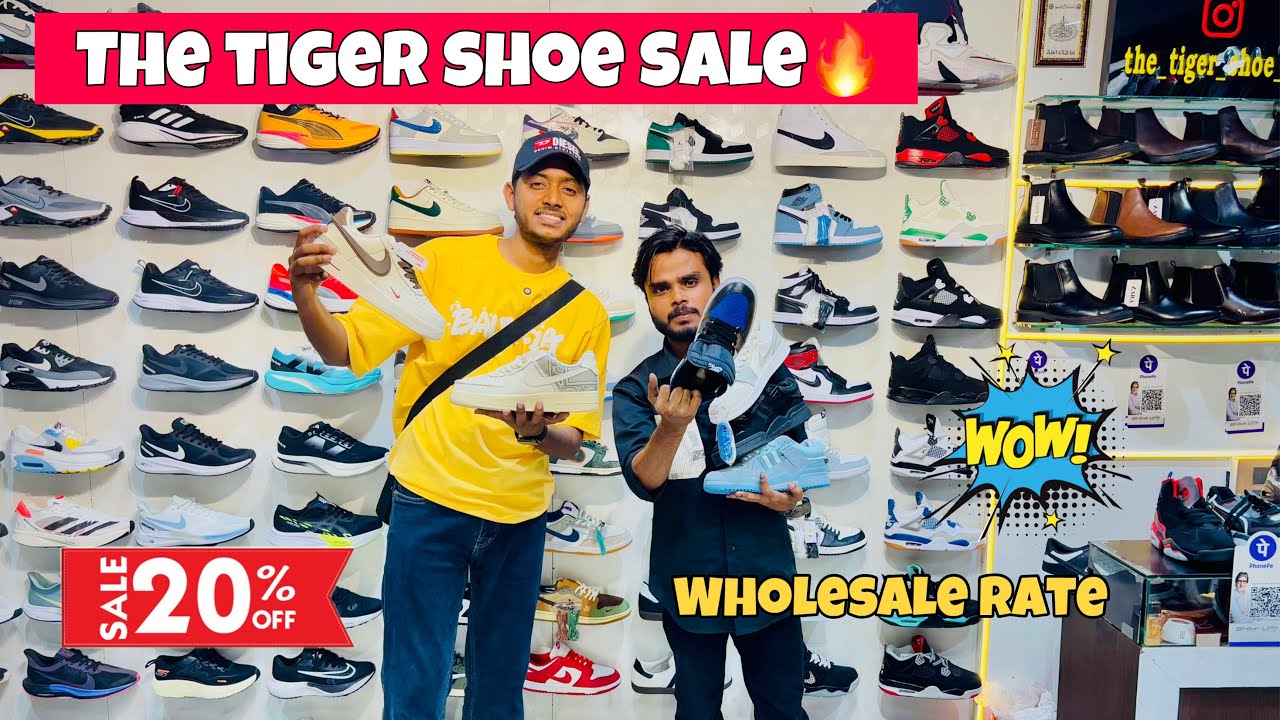 Tiger shoe Sale🔥| 7a Quality Shoes Ranchi | Ranchi Shoes Market | Sainik Market Ranchi