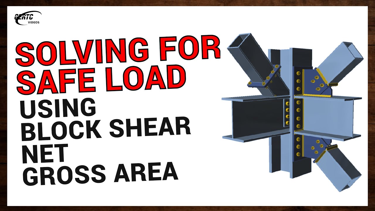 Solving for the Safe Load of Steel Connections (Steel Design)