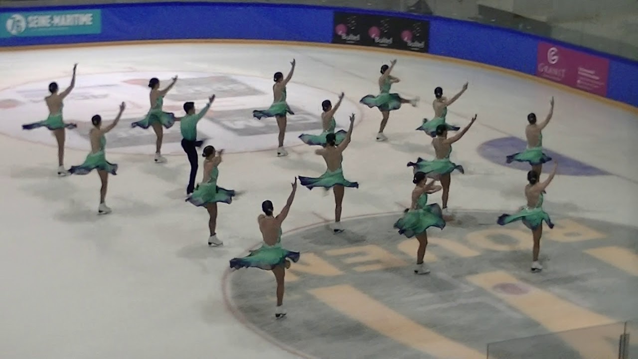 French Cup 2019 : Les Suprêmes (Canada) ,Sénior programme court