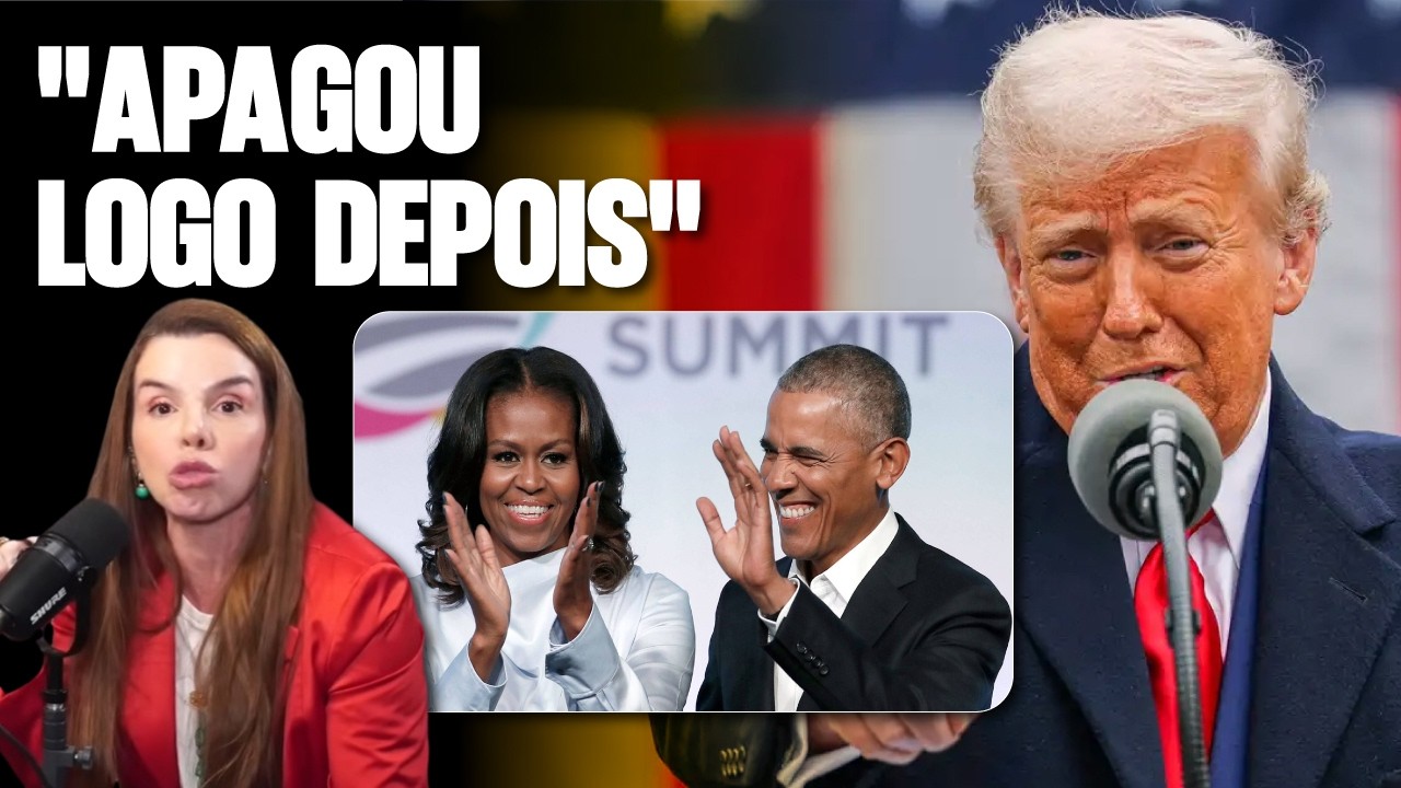 TRUMP POSTA VÍDEO RACISTA COM CASAL OBAMA COMO MACACOS