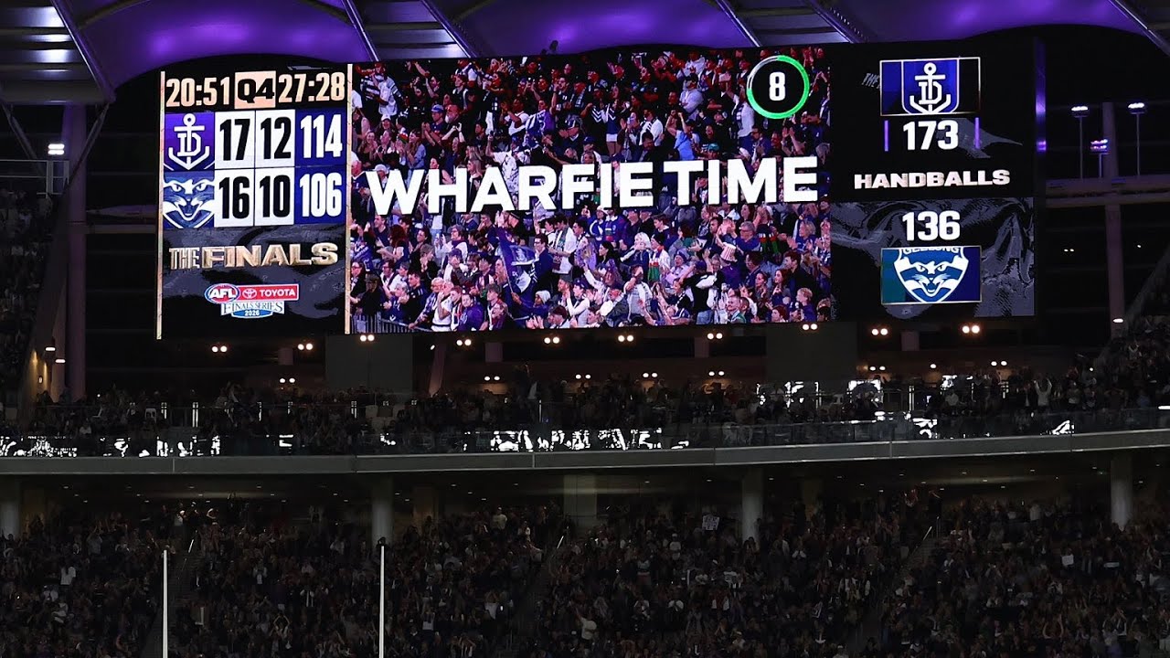 Wharfie Time 2026 AFL Semi-Final Dockers v Cats 