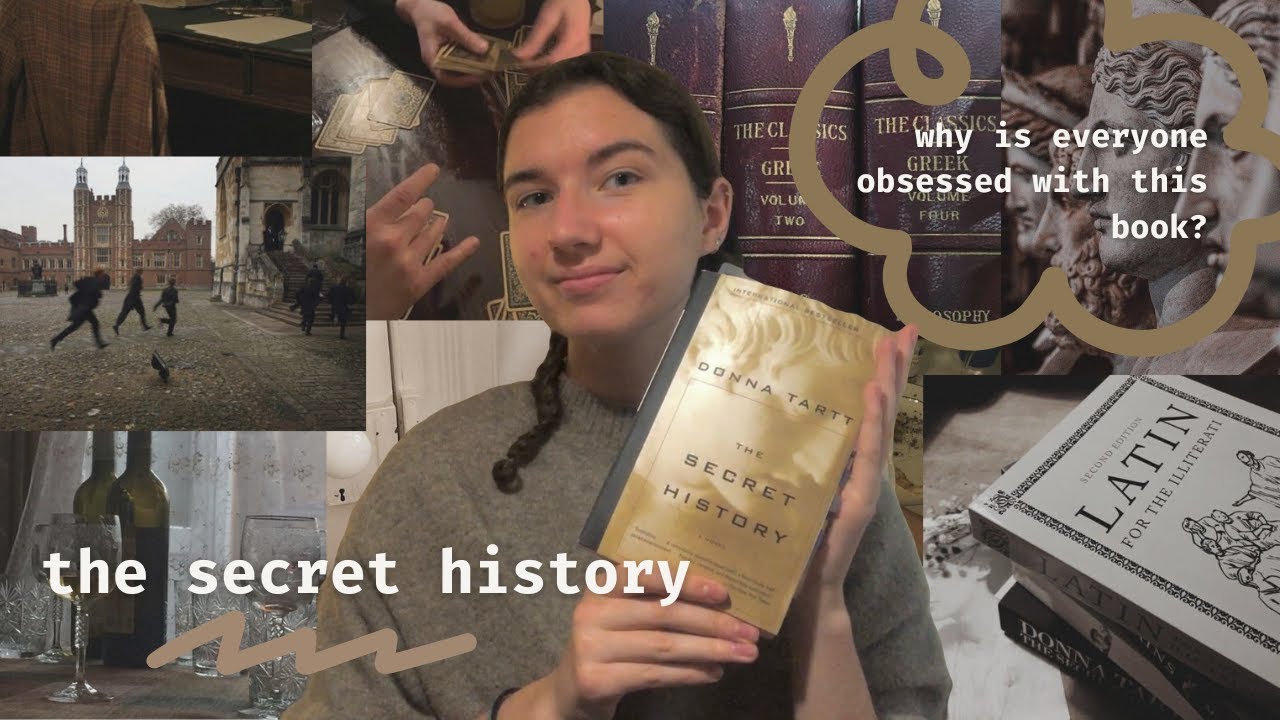 reading vlog: finally reading The Secret History... dark academia vibes, studying, and journaling