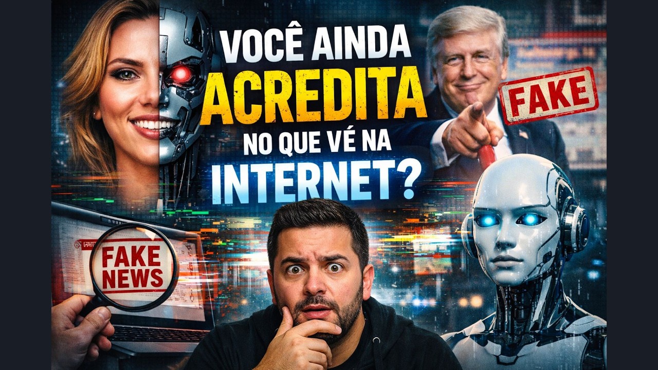 “Você Ainda Acredita no Que Vê na Internet?”