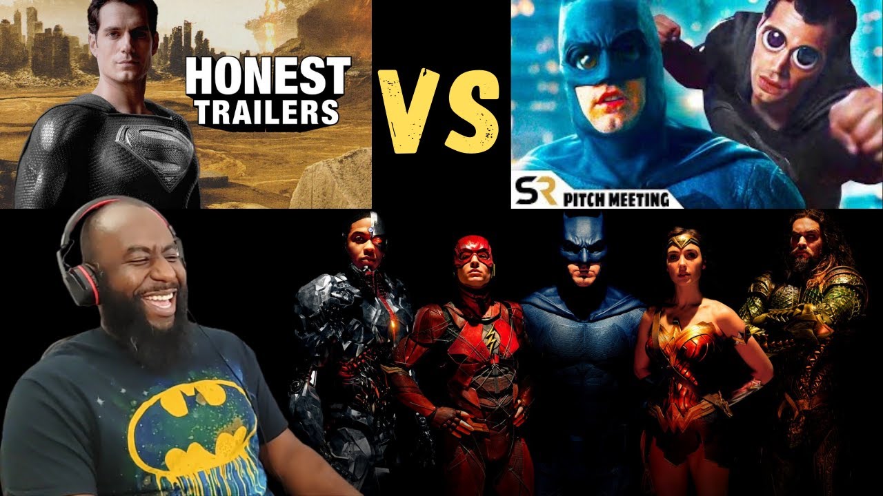 Zack Snyder's Justice League - Pitch Meeting Vs. Honest Trailer Reaction