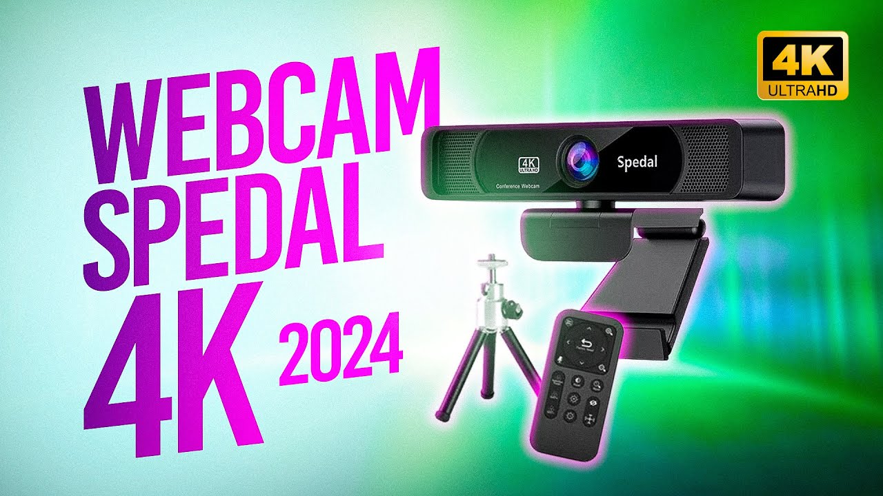 Spedal FF931 WEBCAM 4K do ALIEXPRESS!  Vale a pena? Análise Spedal FF931 2024