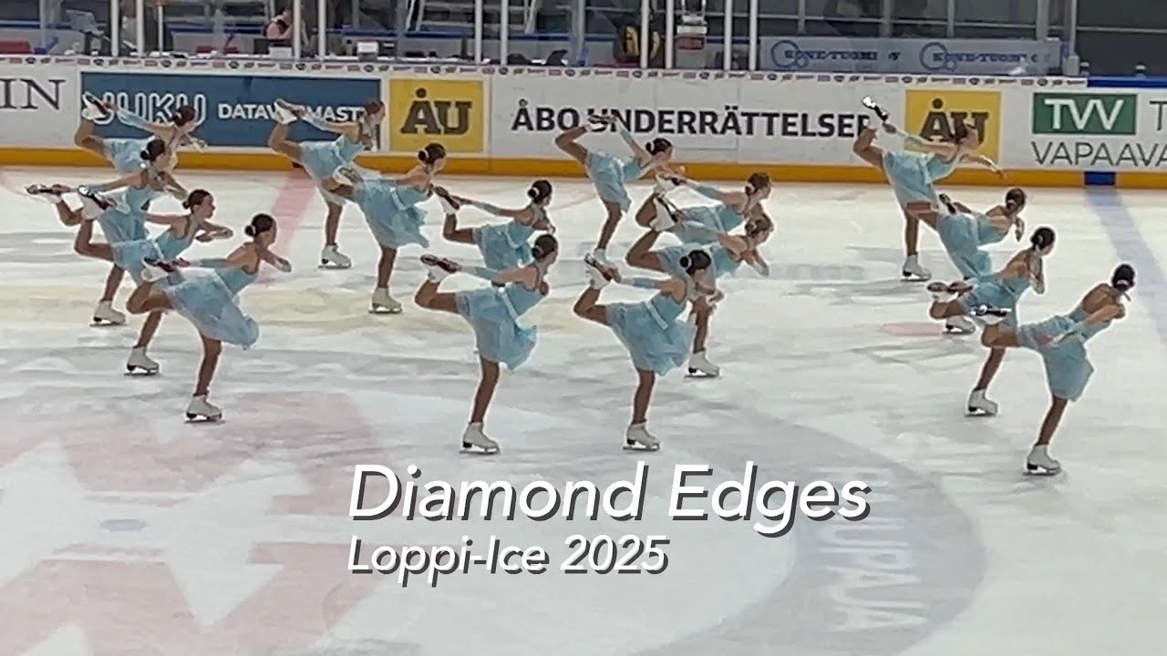 Diamond Edges - Loppi-Ice 2025 - Synchronized skating