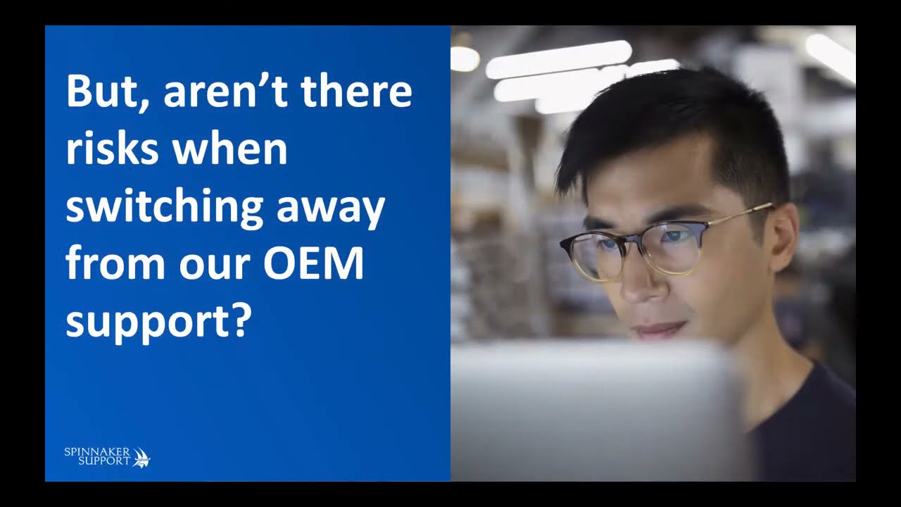 How IT Leaders are Using Oracle Third-Party Support to Cut Costs | Webinar | Spinnaker Support