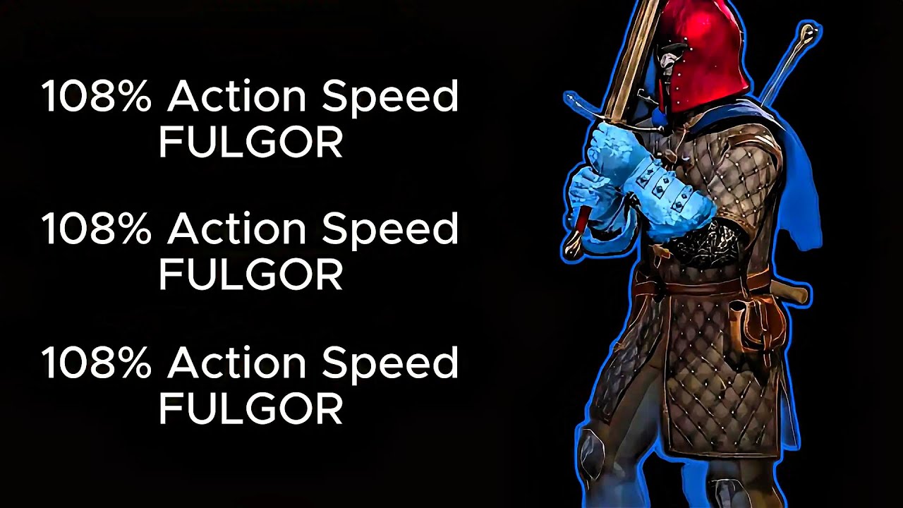 108% Action Speed FULGOR is WILD | Dark and Darker