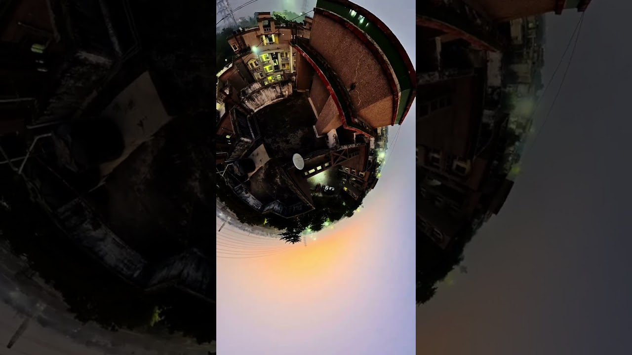 Sunset Time-Lapse 🌅 | 360° Planet View | Kaabil Movie BGM 