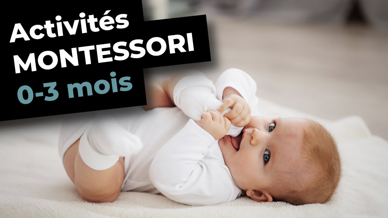 MONTESSORI à la maison : activités pour nouveau-né