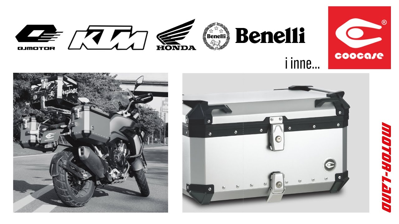 Kufry COOCASE nowość w ofercie Motor Land
