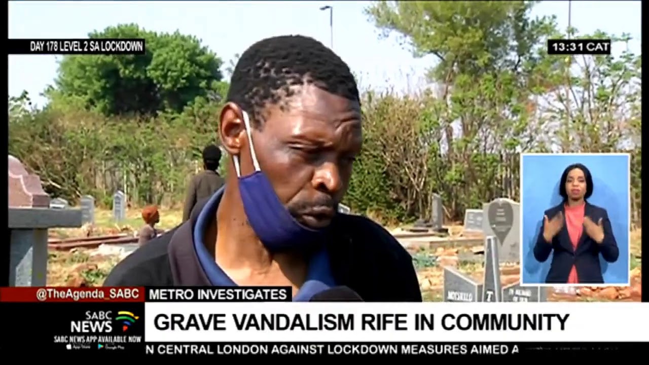 Grave vandalism rife in Vosloorus on the East Rand