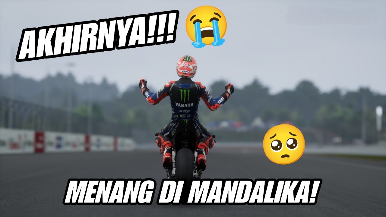 AKHIRNYA!!! SETELAH 4 MUSIM!! RISRIO MENANG DI MANDALIKA!! - (CAREER 64) MOTOGP25