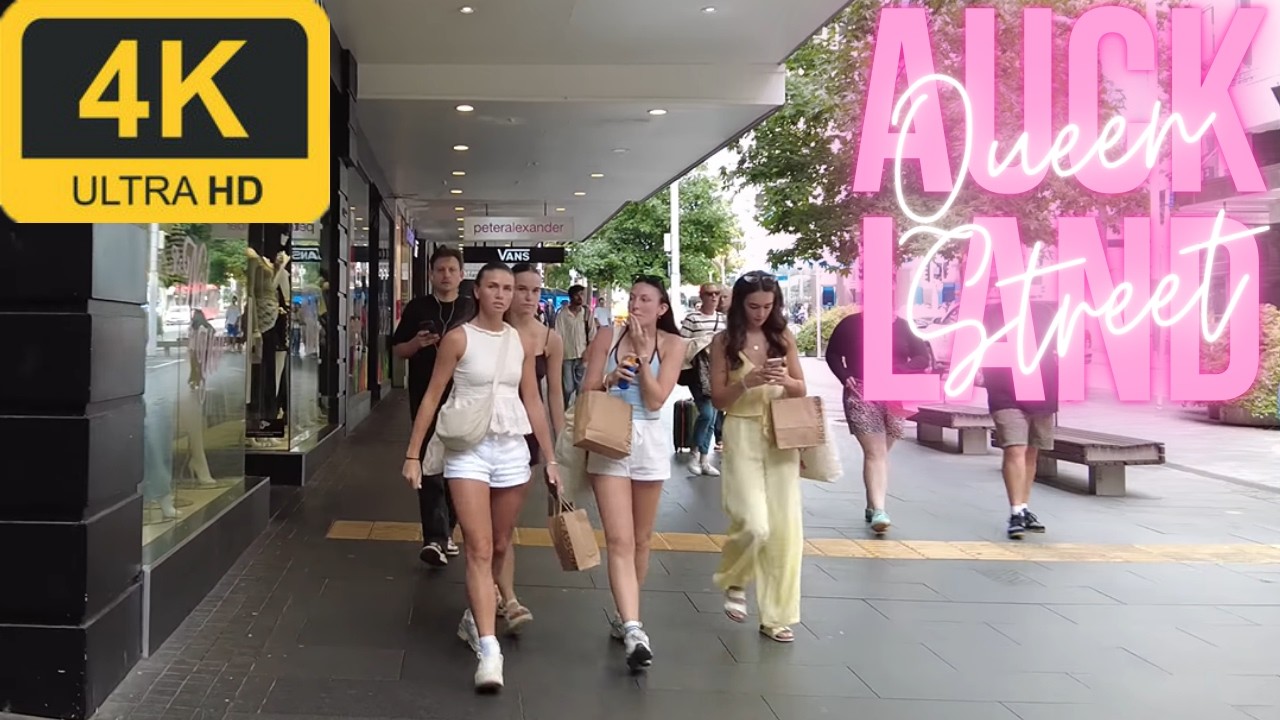 Queen Street in 2026 | Auckland Walk in 4K