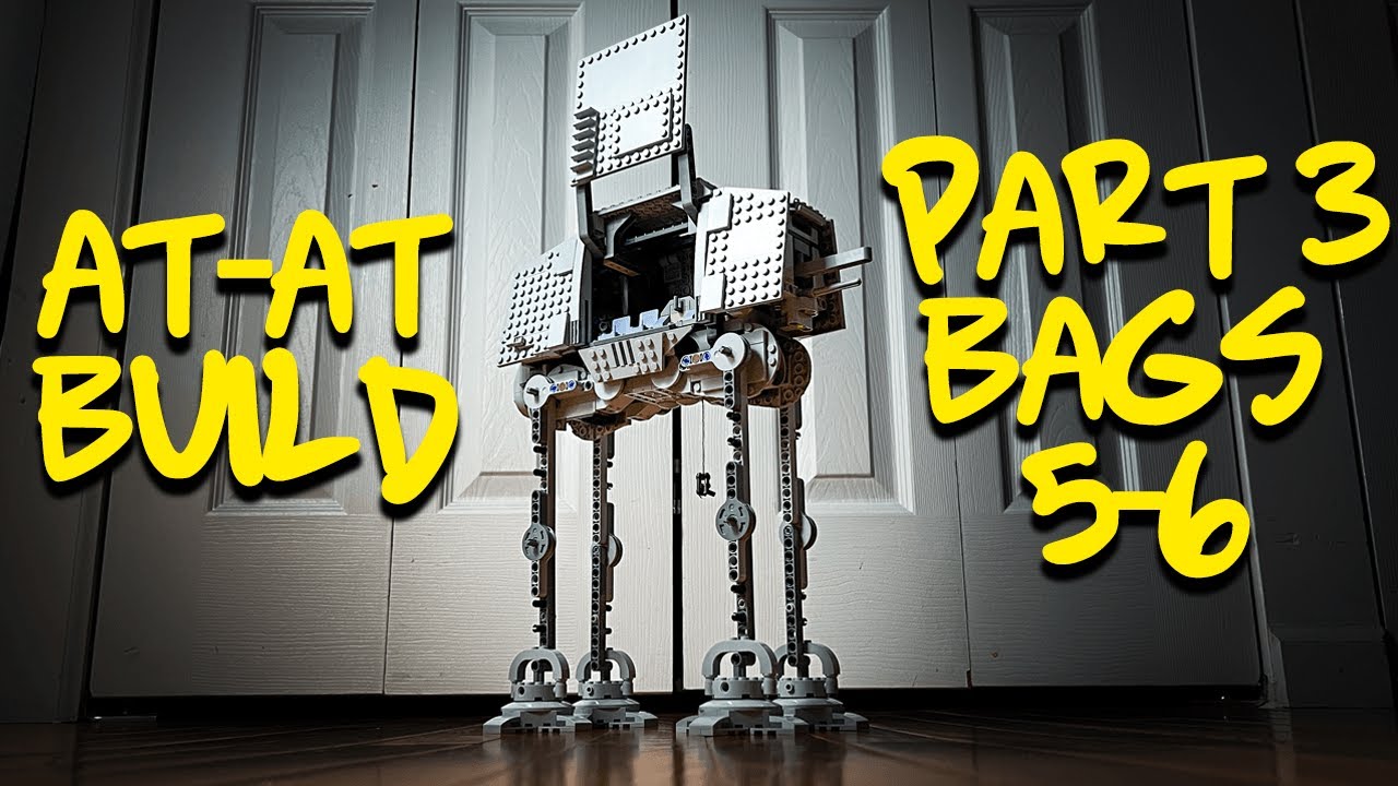 Lego Build - Star Wars AT-AT (75288) - 1,267 Pieces - PART 3 (Bags 5-6)
