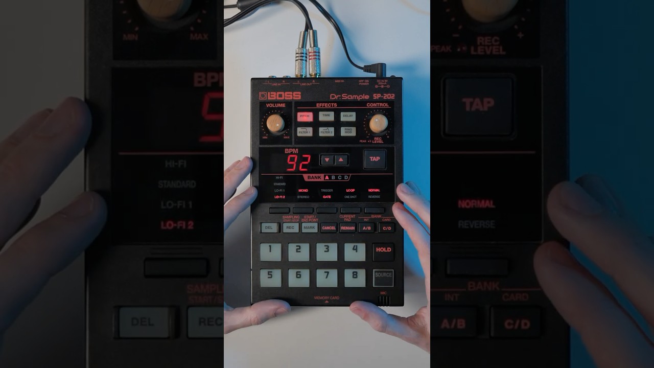 This 1998 Sampler makes drums sound LIKE THIS 🥁