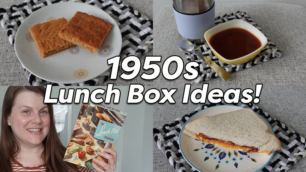 1950s LUNCH BOX IDEAS 🥪 from The Lunch Box Cookbook