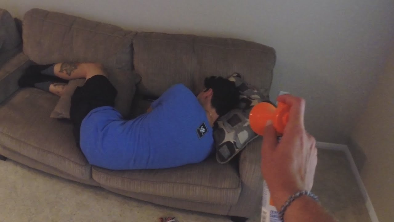 AirHorn Wake Up - 100 Days of Pranking Day 95